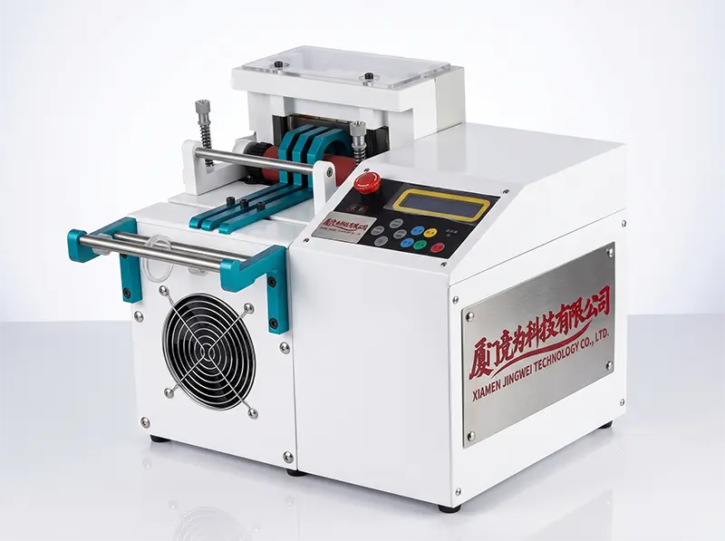 WPM-100 Automatischer Gummi-/Kunststoff-Hülsenschneider | Präzise Kabelbaumfertigung