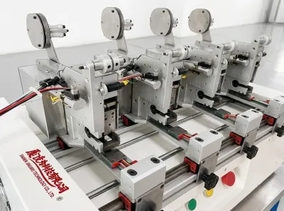 4-Station Synchronous Multi-Head Wire Harness Tape Wrapping Machine JW-MH04 Thumb