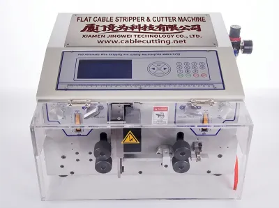Automatischer Flachkabel-Abisolierer und -Schneider WPM-09BHT - Drahtschneide- und Abisoliermaschine