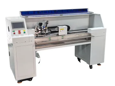 Automatische Klebeband-Wickelmaschine für Drähte 3-10mm, Touchscreen JW-850C Thumb