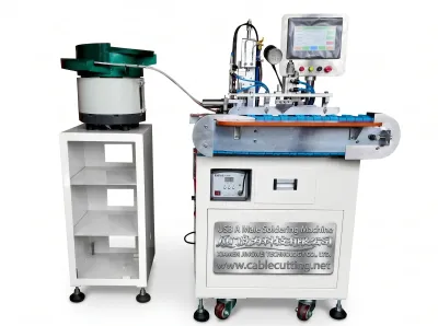 Automatische USB-A-Lötmaschine für Massenproduktion WPM-121-AM