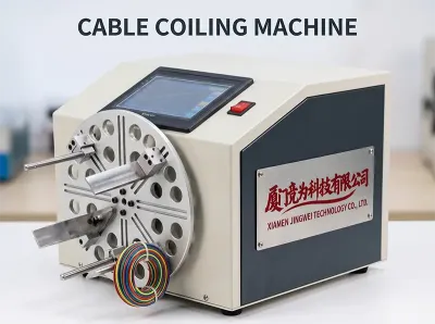 Automatische Kabelwickelmaschine für Draht und Schlauchleitungen WPM-2009L Thumb