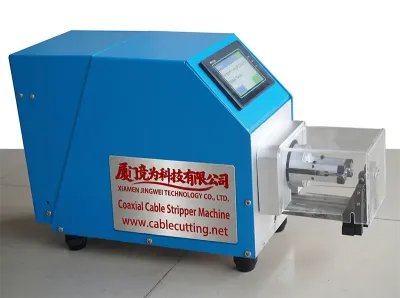Automatische Koaxialkabel-Abisoliermaschine WPM-28 - Koaxialkabel-Abisoliermaschine
