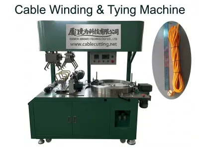 Automatische Kabelwickel- und 3-fach Bindemaschine WPM-83T