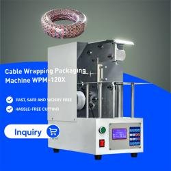 Halbautomatischer Kabelwickel-Verpacker WPM-120X