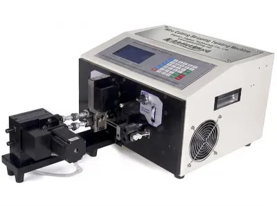 Automatische Drahtabisolier- und Verdrillmaschine WPM-09T - Drahtschneide- und Abisoliermaschine