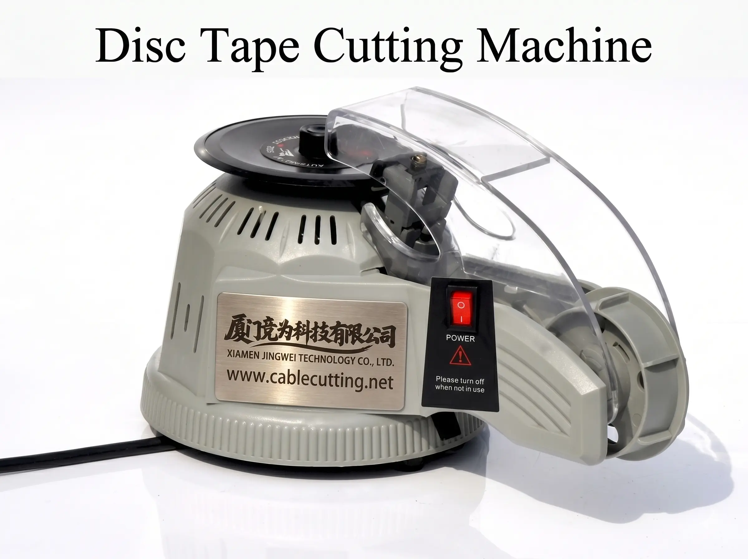 Automatische Drehteller-Bandschneidemaschine von JINGWEI – Präzise Kabelverarbeitung