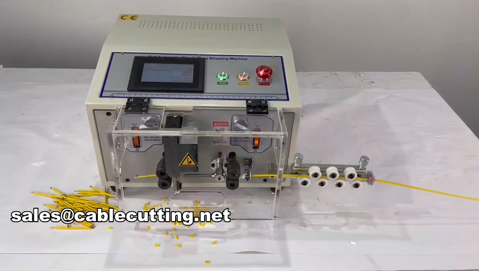 Präzisions-Abisolierautomat mit Touchscreen WPM-SDS von JINGWEI
