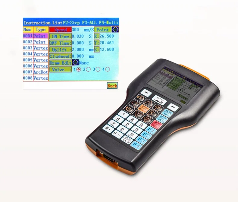 Flüssiger Schmelzroboter für festen Klebstoff, hochwertiger Desktop-551-Klebstoffspenderroboter, Viskositäts-Schmelzklebstoff-Dosierroboter