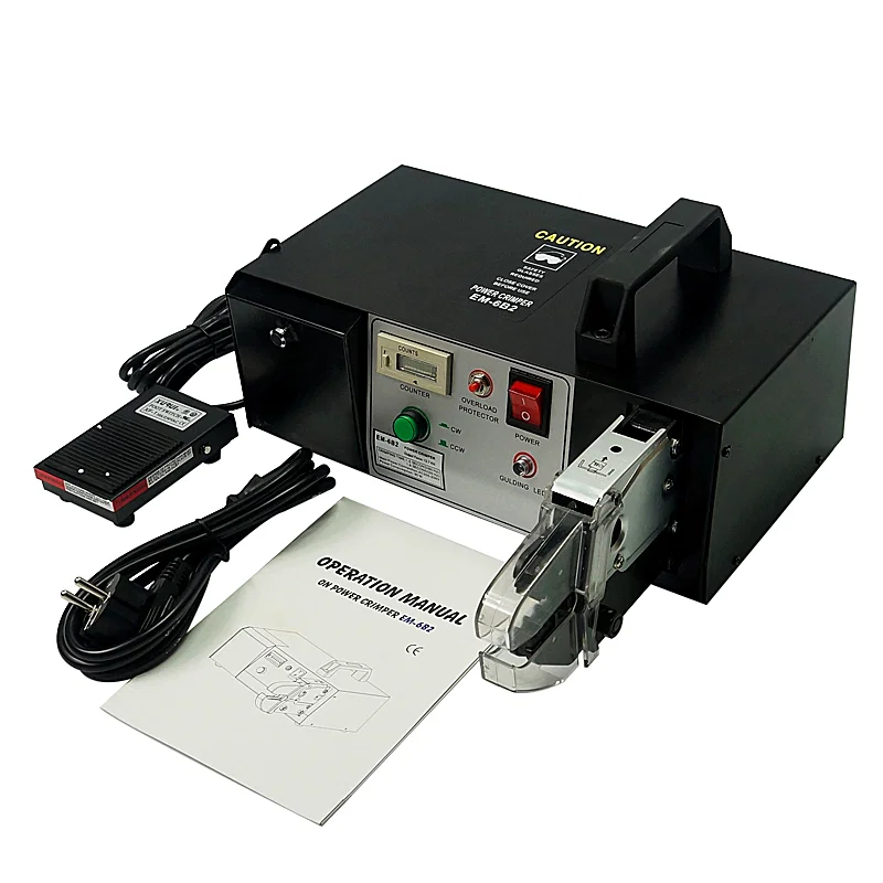 Crimpwerkzeuge Vielzahl von Anschlüssen Ausgestattet Elektrische Klemmen-Crimpmaschine EM-6B1 EM-6B2, Klemmencrimpen, Kabelcrimpen, Crimpmaschine