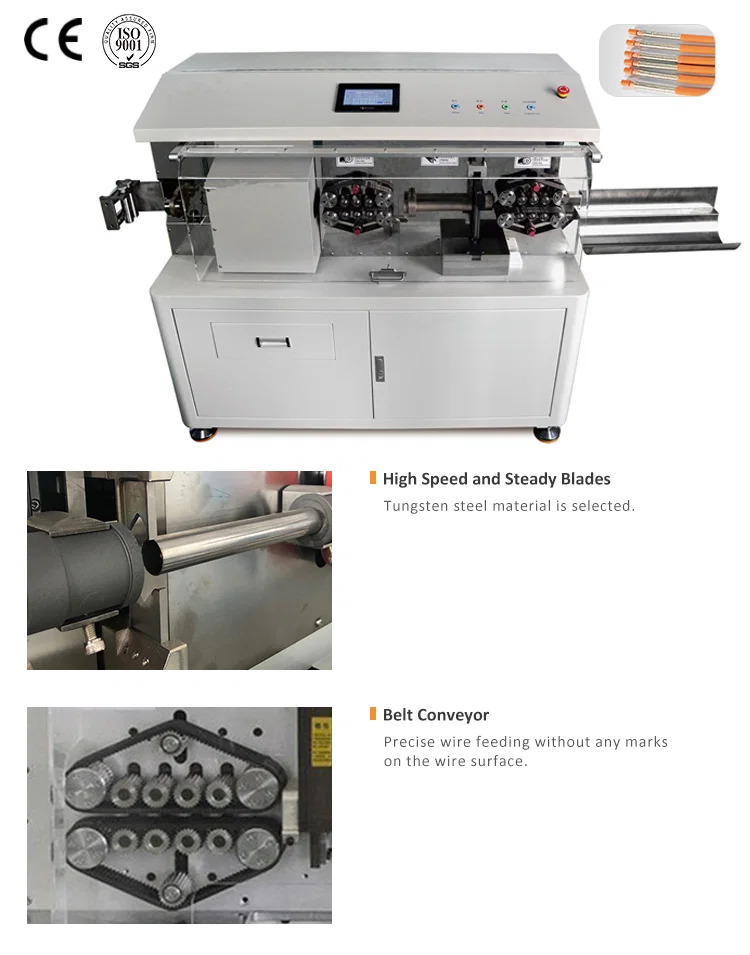 Automatische Abisoliermaschine zum Schneiden von Koaxialkabeln, Abisoliermaschine für Kabel, Abisoliermaschine für Koaxialkabel, Abisoliermaschine