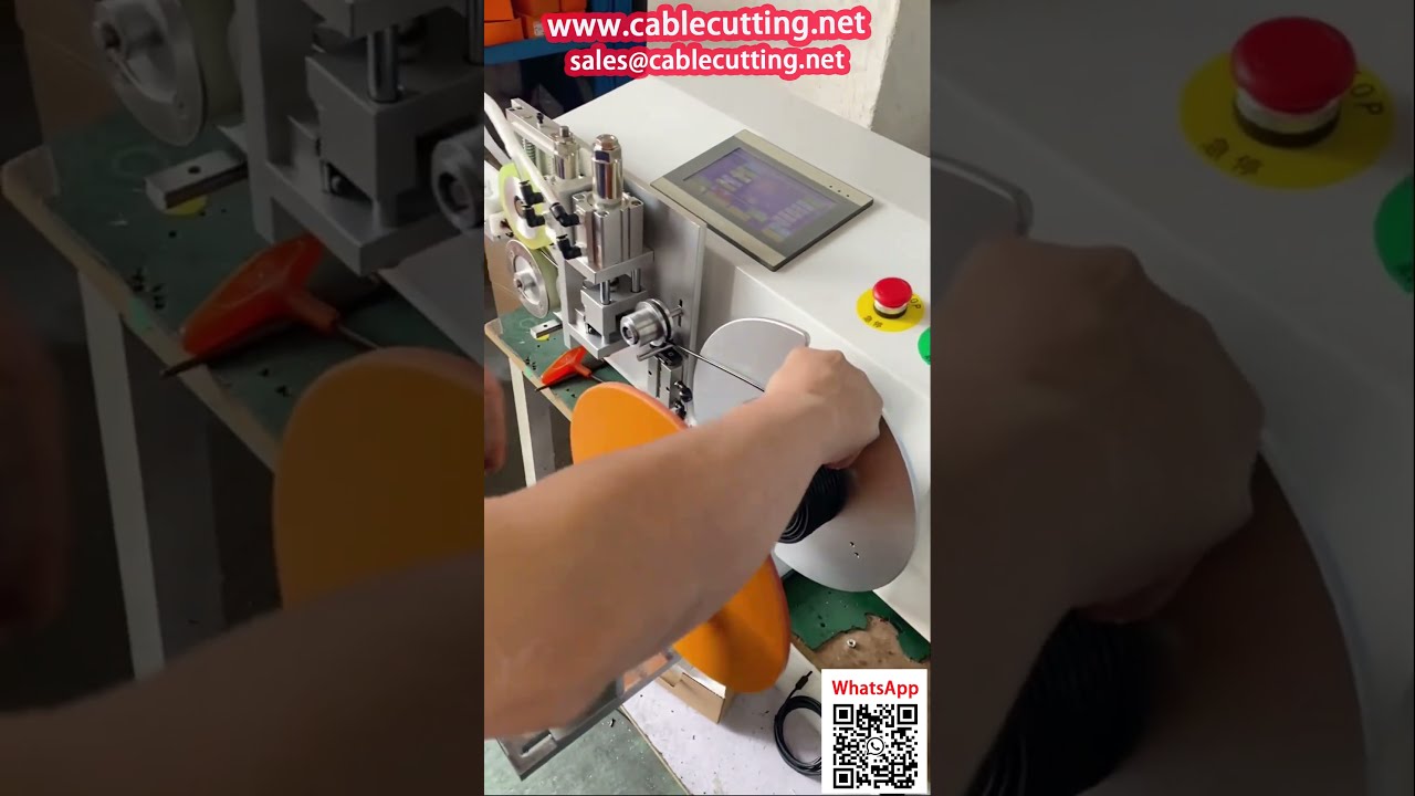 All-in-One Automatische Maschine: Zählen, Ausrichten, Spulen, Schneiden und Binden