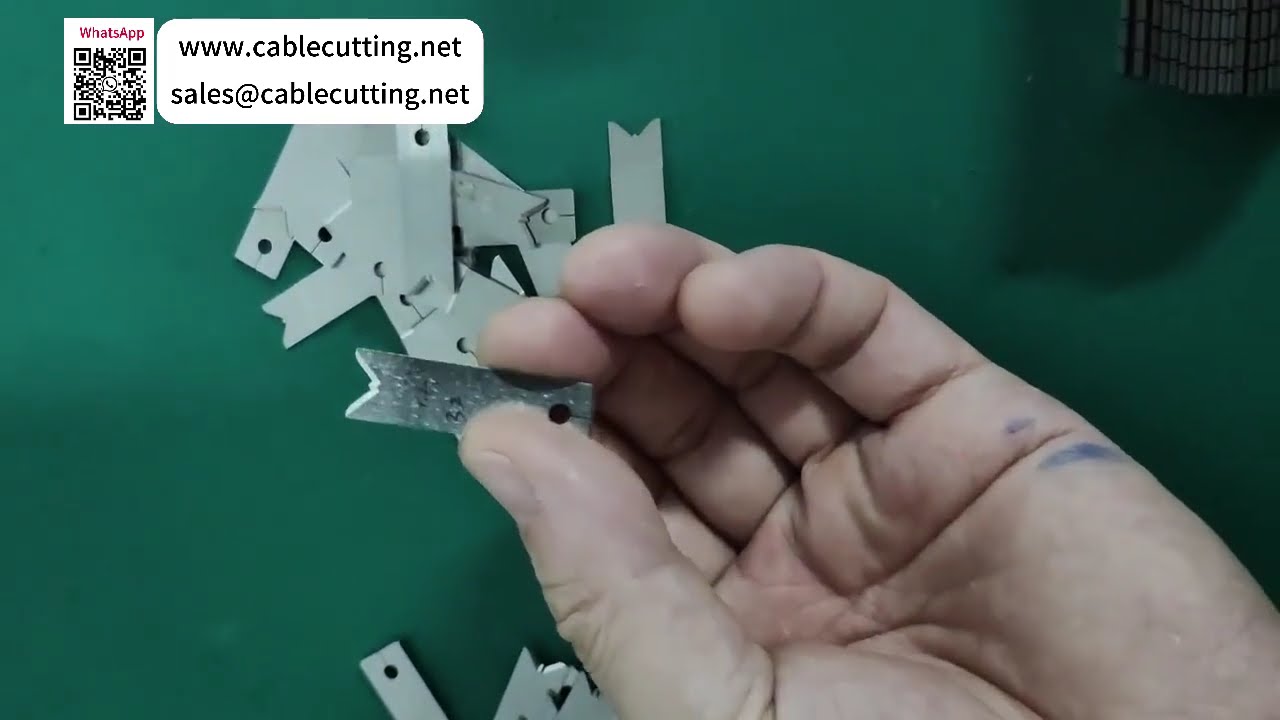 Custom Wire Harness Processing Equipment Tool Blades for Cutting and Stripping Machine