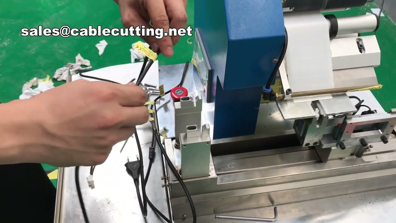 Kabelbeschriftungsmaschine – Automatische Drahtkennzeichnung für die Industrie