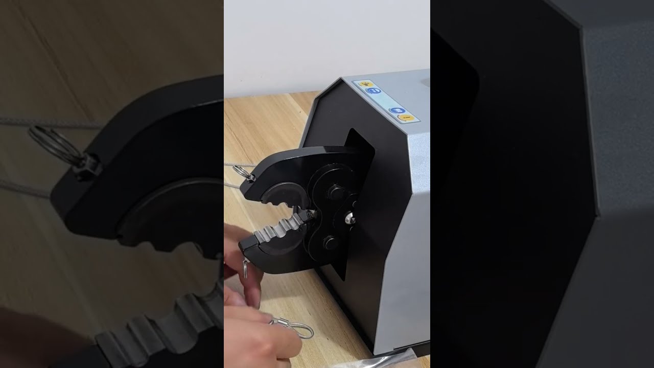 Hochleistungs-Pneumatik-Crimp-Maschine 9 Tonnen für große Kabelschuhe #Factory #Maschine