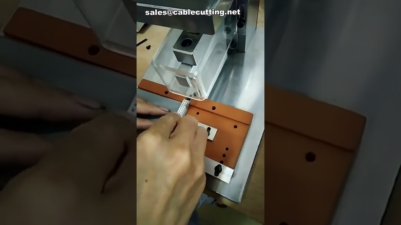 IDC-Kabelpressmaschine und Crimpmaschine – Effiziente Kabelmontage für die Industrie