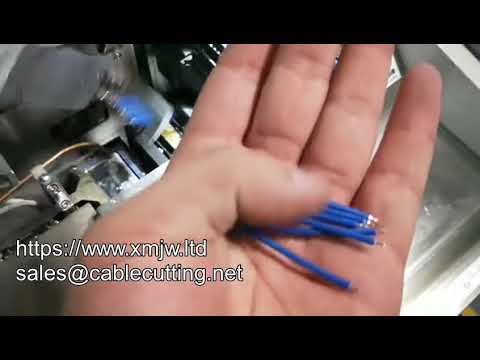 Automatische USB-Kabel-Abisolier- und Verdrillmaschine | Elektrische Kabelverarbeitung
