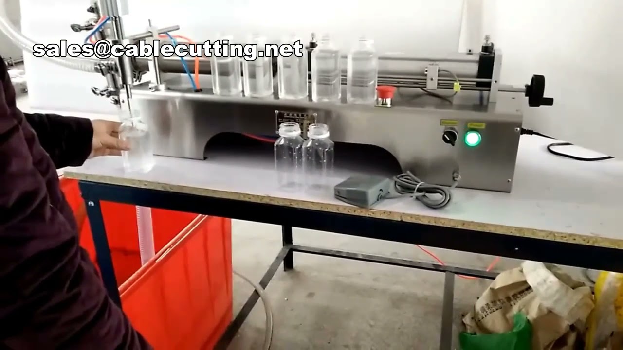 Pneumatische Flüssigkeitsabfüllmaschine für Bier, Getränke und Milch – Effiziente Abfülllösung