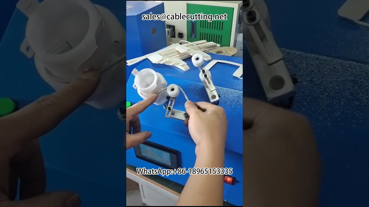 Hochgeschwindigkeits-Drahtwickelmaschine für Apple-Datenkabel – Effiziente Papierkartenverpackung