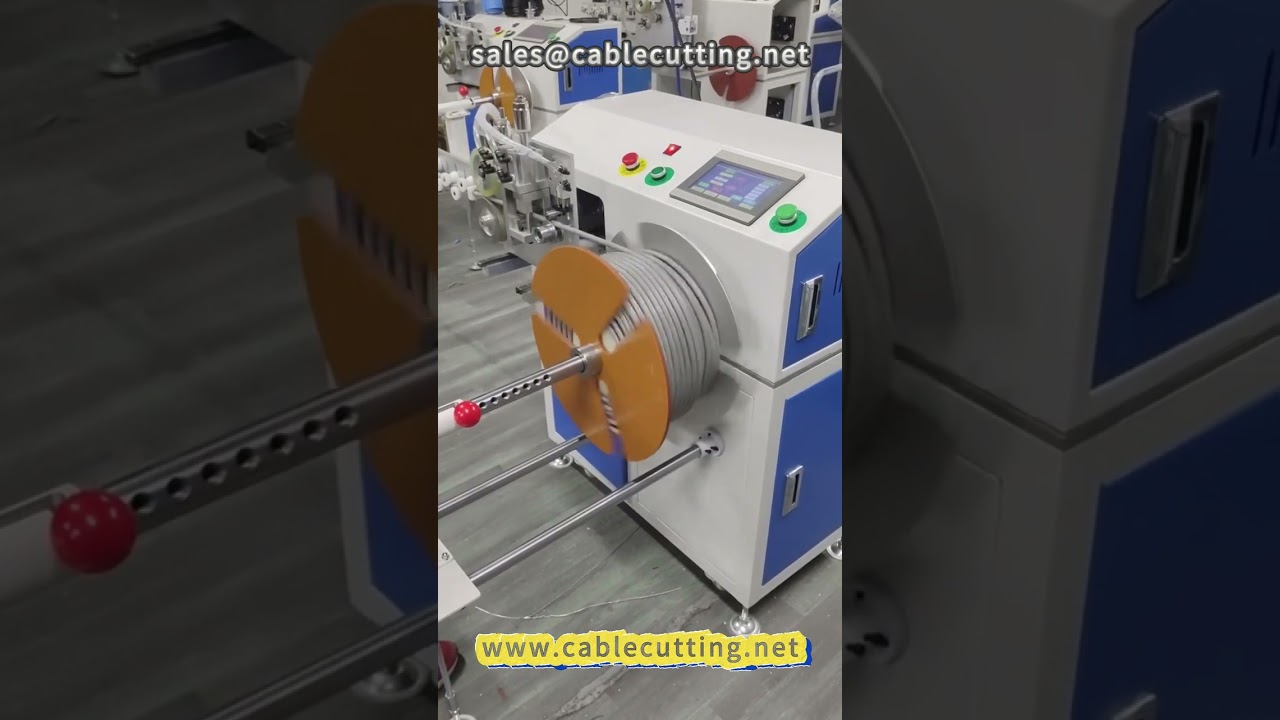 Draht- und Kabel-Messsortierwickelmaschine für präzise Drahtverarbeitung