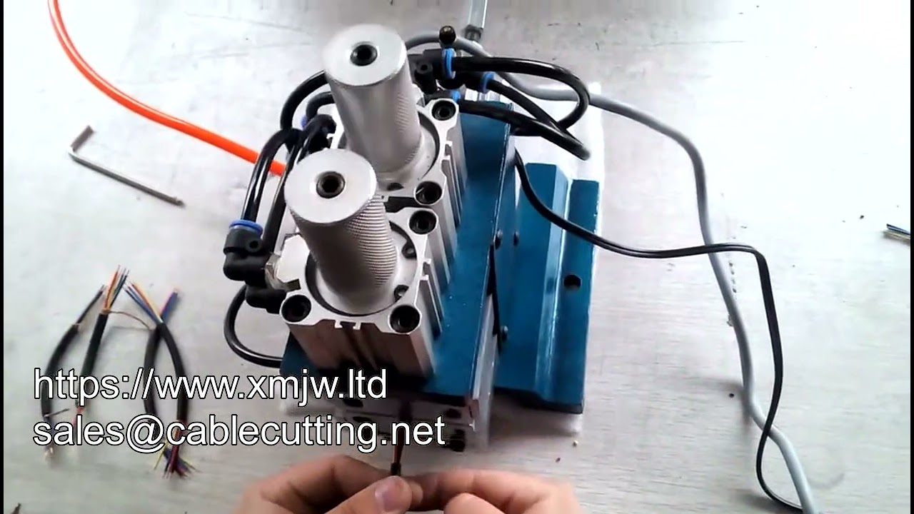 WPM 3F Elektro-pneumatische Abisolier- und Drahtverarbeitungsmaschine