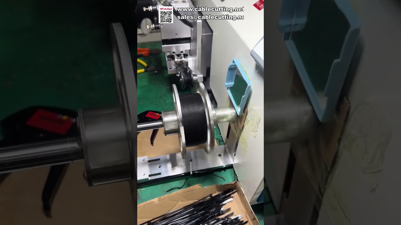 Automatic Spooling Machine for Air Pipes, Water Hoses and Wires