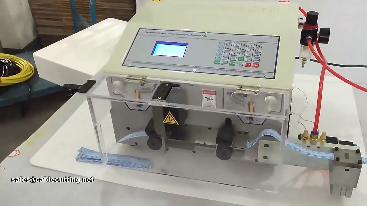 Automatische Draht-Abisolier- und Verteilmaschine – Ordnung & Effizienz für Elektronikdrähte