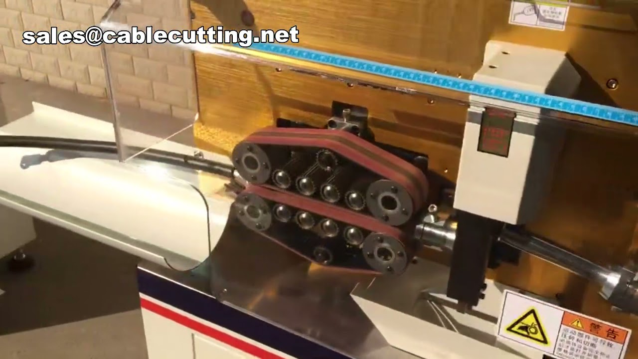 Hochwertige automatische Touch-Schneid- und Abisoliermaschine für Kabel 10-240 mm²