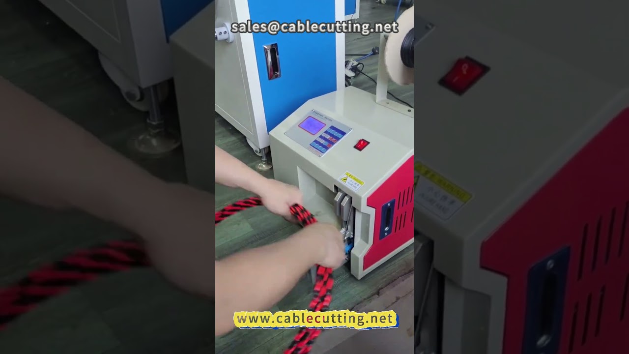 68 Automatische Meterrollen-Schneidemaschine: Für Wanddurchbruch, Wickelmaschine & Integrierte Verkabelung