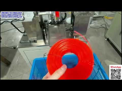 Automatische Trimmerfaden-Bündelmaschine für Karten- und Massenspulen – Komplette Testeinheit