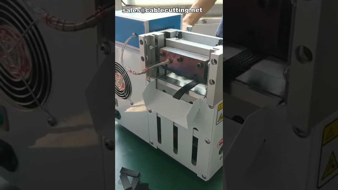 Effiziente PVC-Schlauch- & Teflonschlauch-Schneidemaschine | Nylonband- & Rohr-Hot-Cut