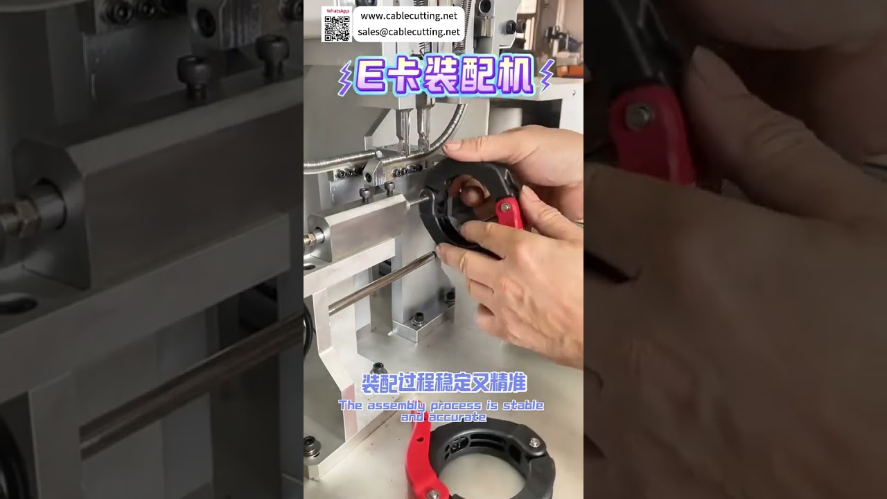 E Ring Assembly Machine Factory Custom Specifications Automatic Manufacturing Equipment