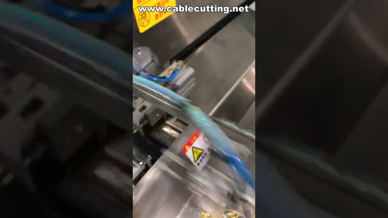 Verzinnungs- und Crimpmaschine für Terminals | Automatische Kabelverarbeitung