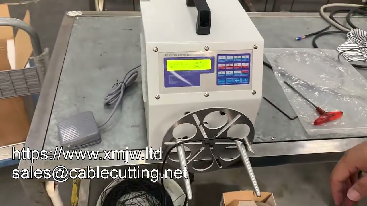 WPM 200w – Automatische Drahtbindemaschine, Wickel- und Spulmaschine für industrielle Drahtverarbeitung
