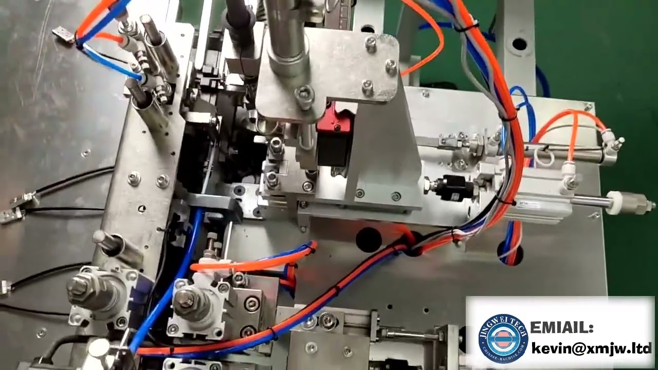 USB-Datenkabel schneiden, abisolieren und löten: Automatische Maschine für Kabelverbinder und iPhone-Stecker