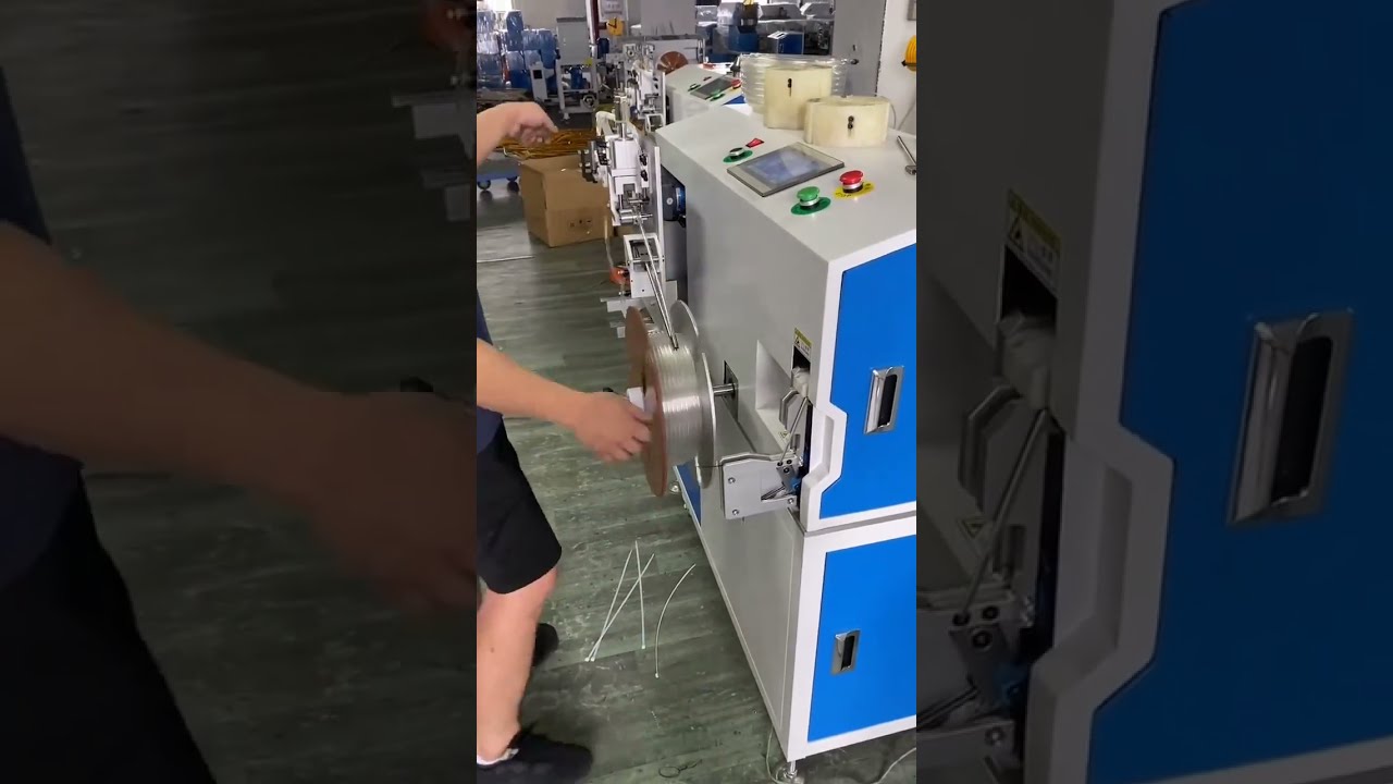 Automatische Meterzähl-, Sortier-, Schneid- und Rohrwickelmaschine (1–16 mm Durchmesser)
