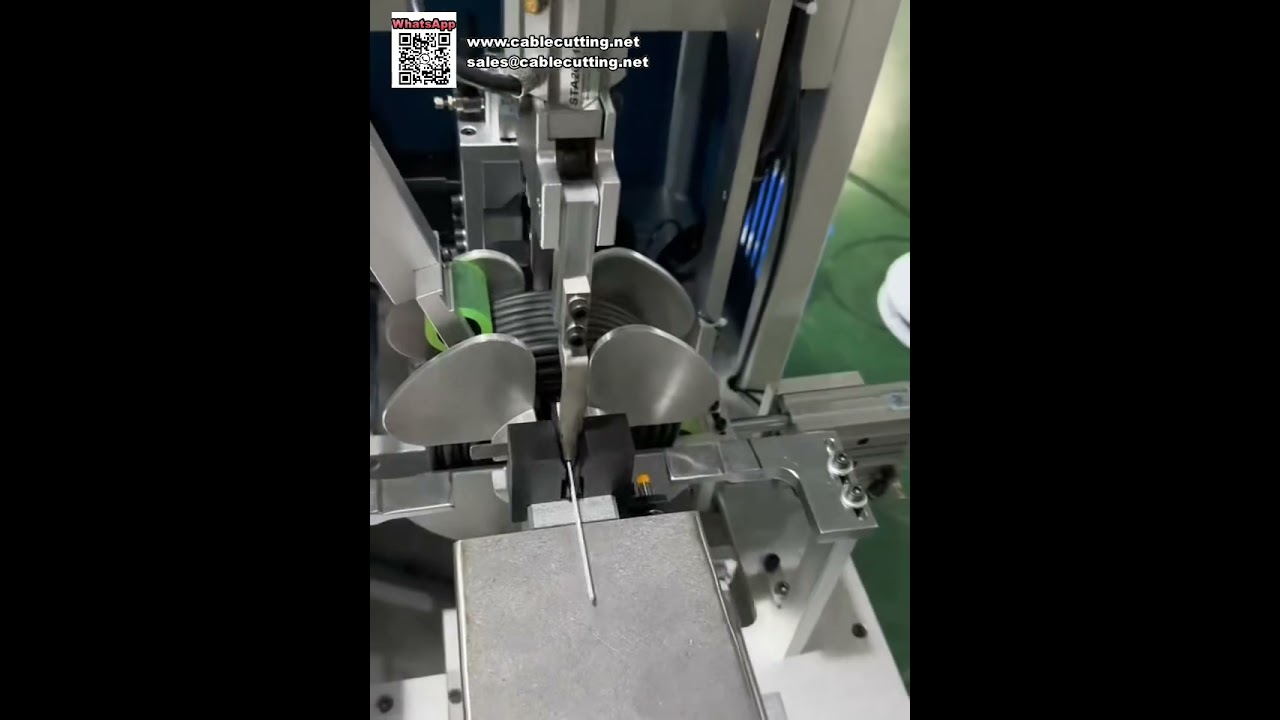 Vollautomatische Meterzählende Flachbandkabel-Schneide-, Wickel- und Bindemaschine