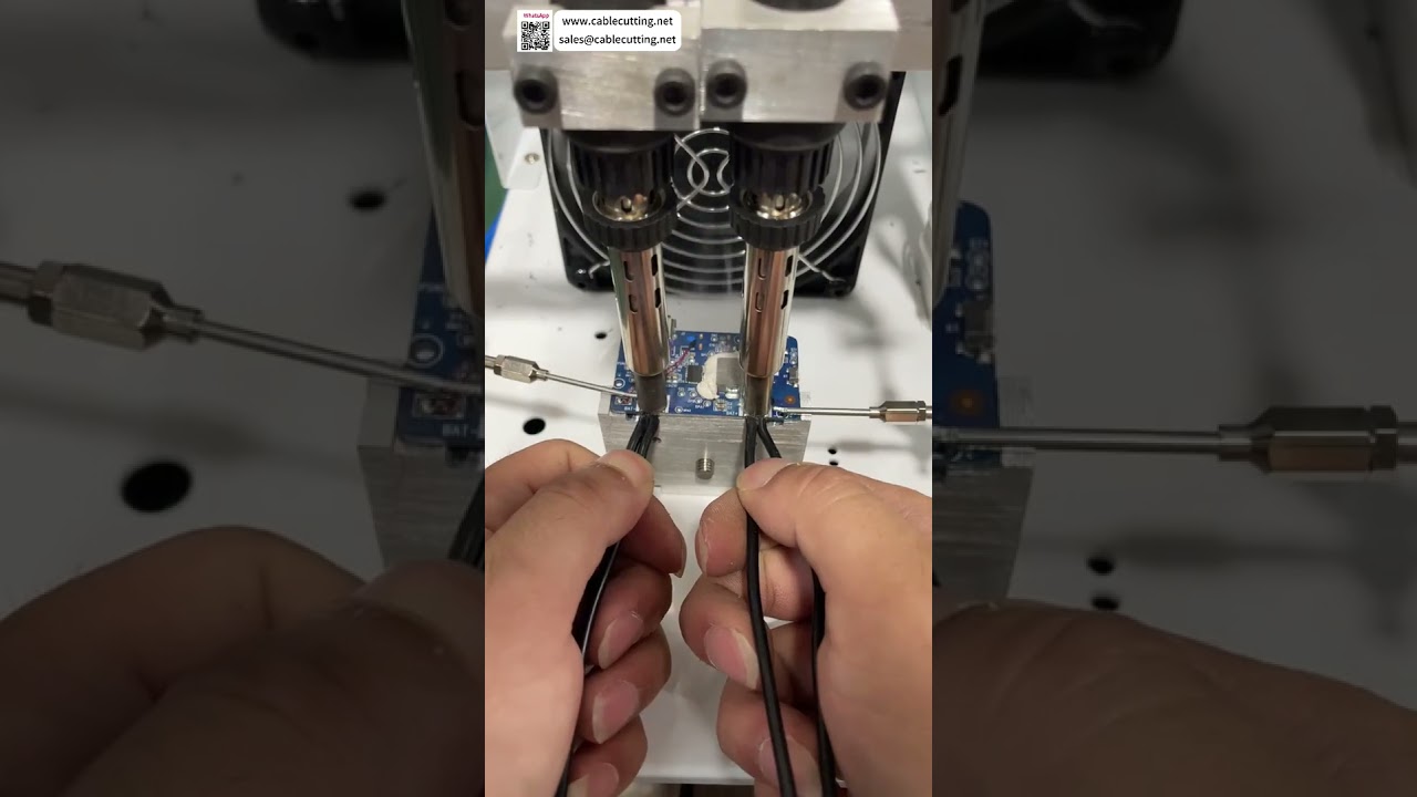 Dual-Gun-Batterielötmaschine – Ein-Schritt-Präzisionsschweißplattenmontage