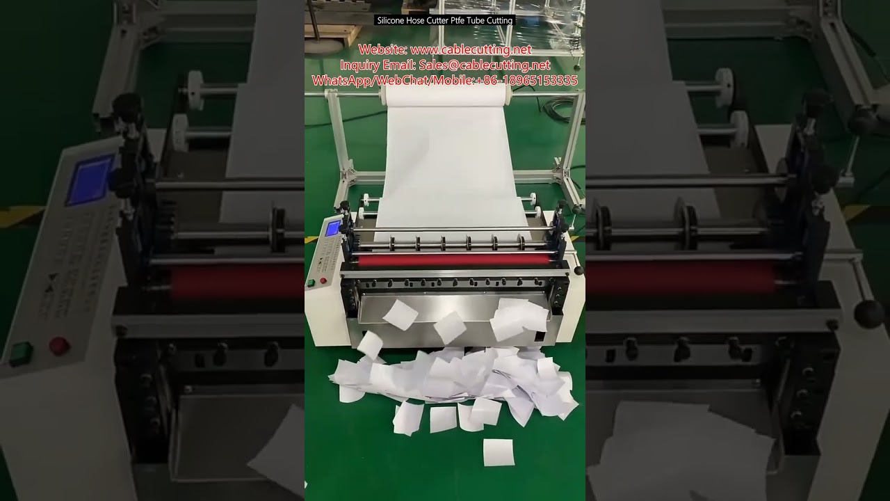 Silicone Hose Cutter Ptfe Tube Cutting