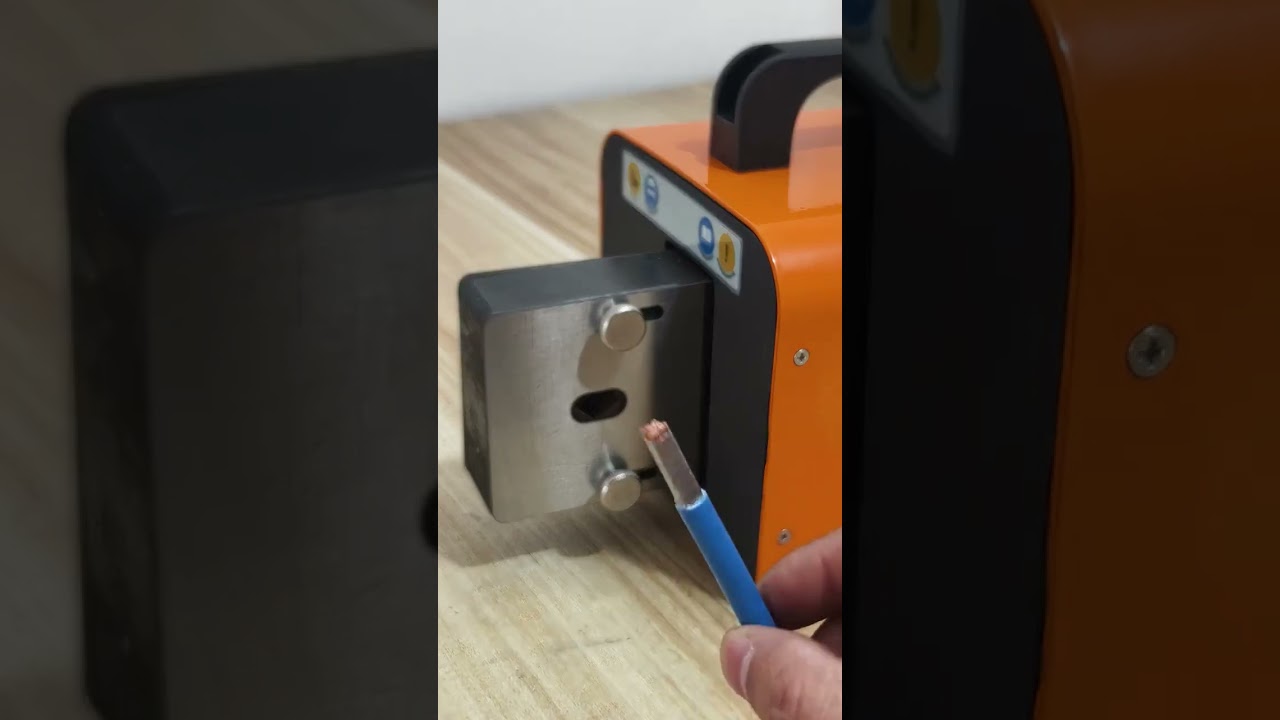 50Y Pneumatische Rohrkabelschuh-Crimpmaschine | Automatisierte Kabelschuhverarbeitung