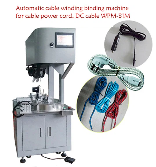 Automatisches Netzkabel-/DC-Kabelwickeln WPM-81M